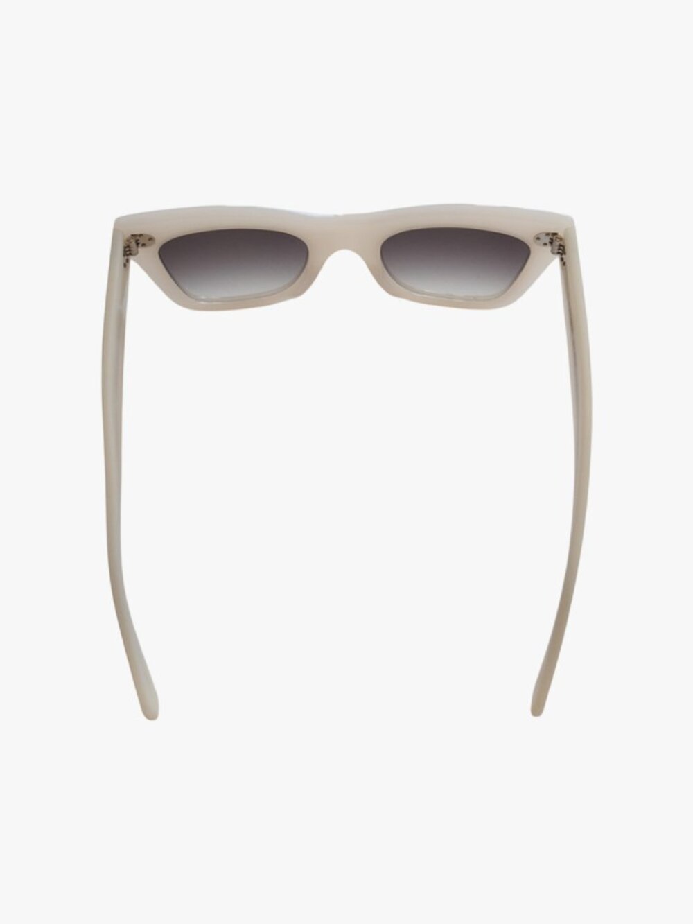 CELINE | "TILDA" SUNGLASSES IN OFF-WHITE BEIGE ACETATE - Picture 2 of 7
